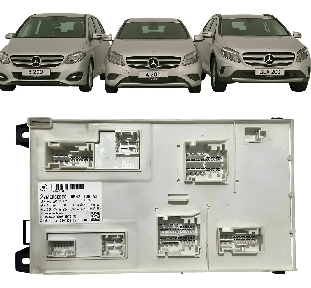 Modulo Central Bsi Mercedes B200 Gla200 A200 A2469009112